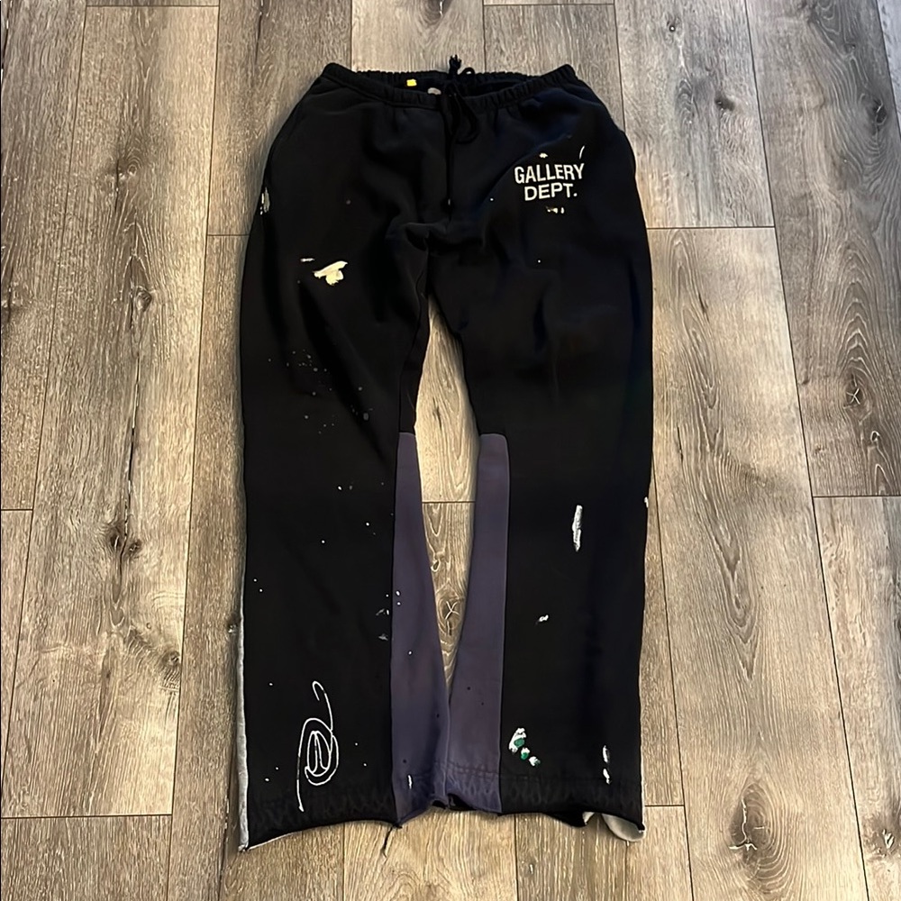 Gallery Dept Black Artistic Pants